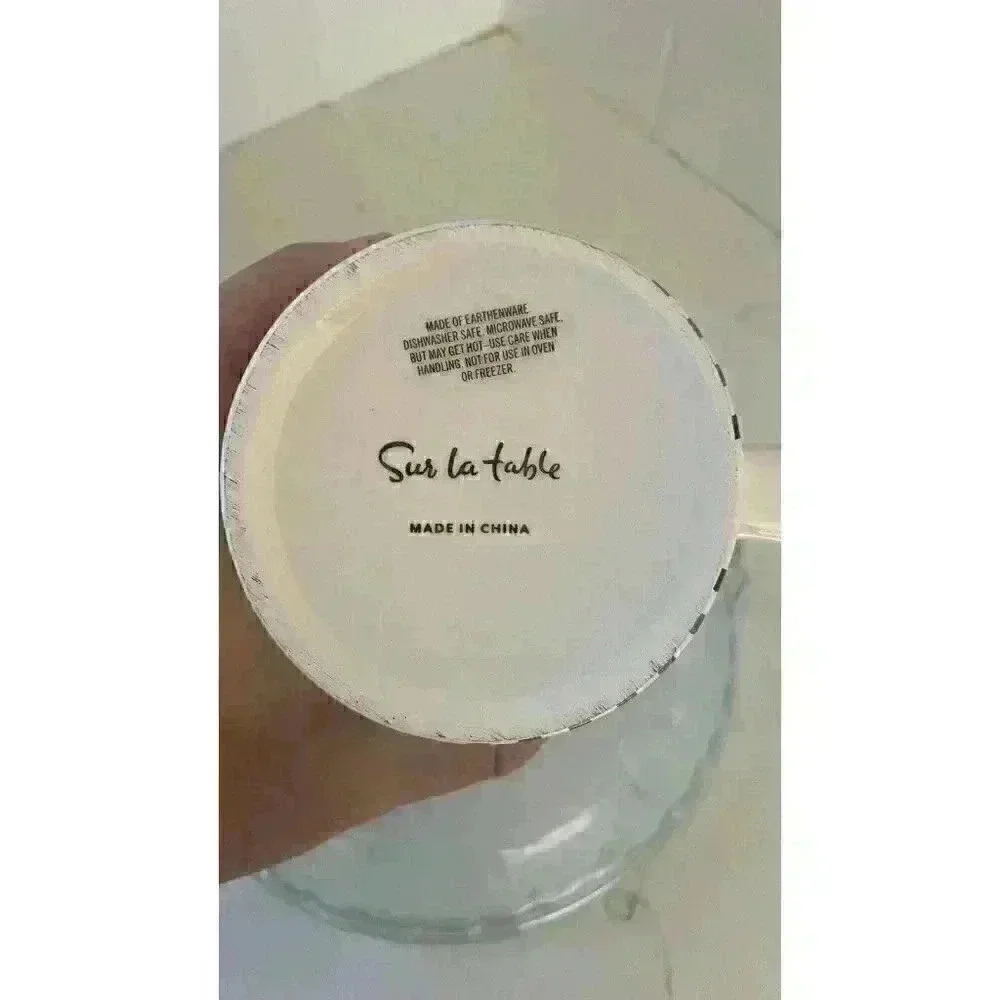 Sur La Table love is the best ingredient Coffee mug